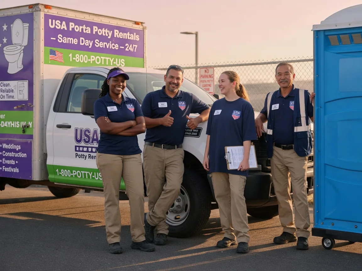 Porta Potty Rental company in Fishers, IN