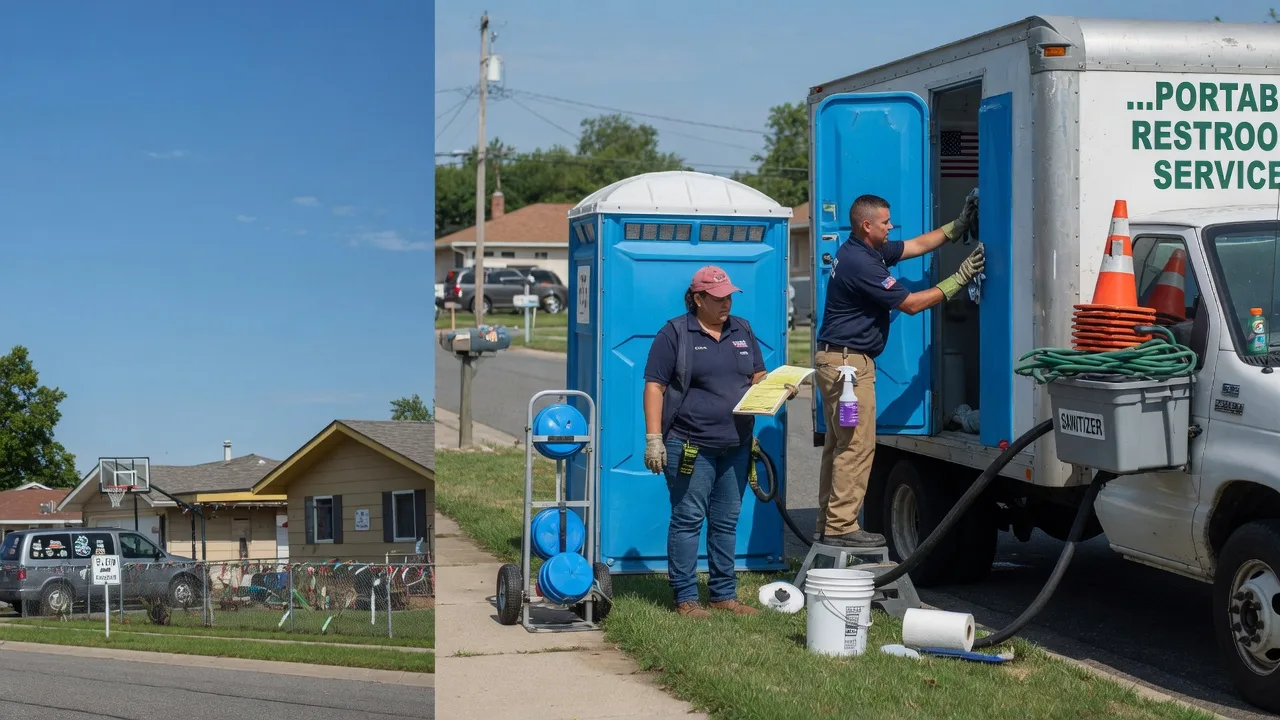 Portable Toilet Rental in Fishers, IN near me